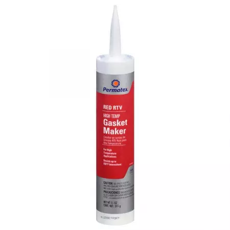 Герметик термостойкий красный, 311 г, Permatex High-Temp Red RTV Silicone Gasket Maker