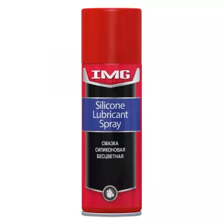 Смазка силиконовая бесцветная, 260 мл, аэрозоль, IMG Silicone Lubricant Spray