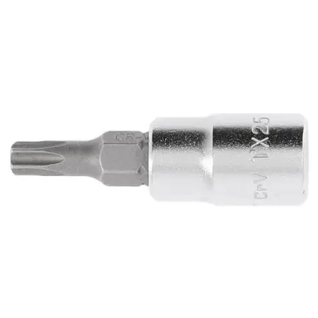 Торцевая насадка TORX T25, 1/4", HOEGERT HT1S645