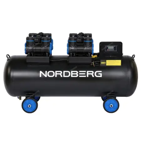 NORDBERG NCEO300/1000 Компрессор безмасляный 380В, ресивер 300л, 1000л/мин