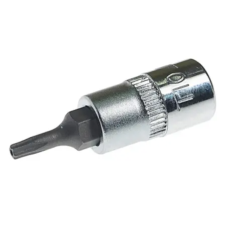 Бита-головка 1/4" TORX с отверстием T10Hx37мм JTC-23510