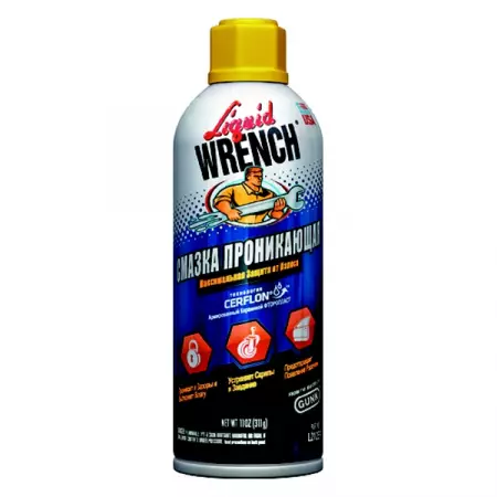 Смазка универсальная проникающая, 311 г, аэрозоль, Gunk Liquid Wrench Lubricating Oil