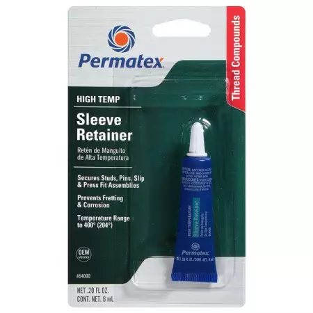 Фиксатор для втулок термостойкий, 6 мл, Permatex High Temperature Sleeve Retainer