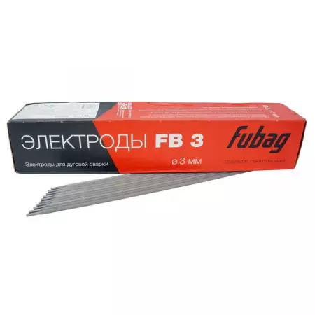 Электроды сварочные с рутиловым покрытием FUBAG FB 3 (3,0 мм; 5 кг)