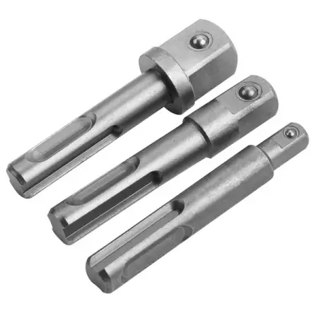 Набор переходников SDS+>1/4", 3/8", 1/2", 3 предмета, TOLSEN TT77865