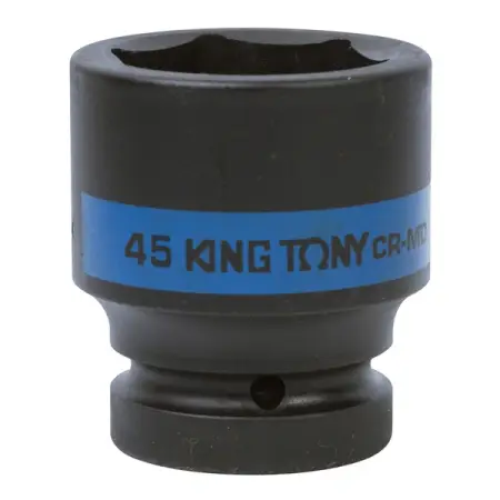 KING TONY 853545M Головка торцевая ударная шестигранная 1", 45 мм