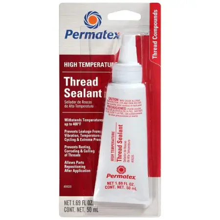 Герметик для резьбовых соединений, высокотемпературный, 50 мл, Permatex High Temperature Thread Sealant