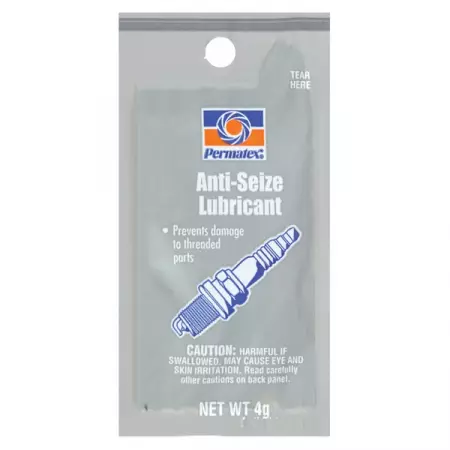 Смазка противозадирная высокотемпературная, 4 г, Permatex Anti-Seize Lubricant 09175