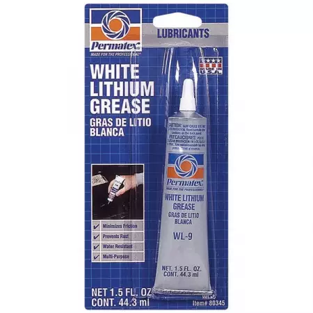 Смазка литиевая белая, 44,3 мл, Permatex White Lithium Grease