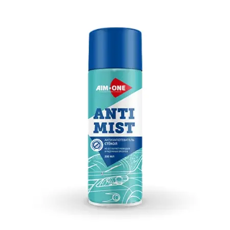 Антизапотеватель стёкол, 200 мл, аэрозоль, AIM-ONE Anti Mist