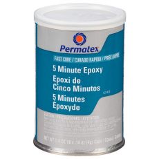 Клей эпоксидный многофункциональный, 5 минут, 10x4 г, Permatex Fast Cure Epoxy