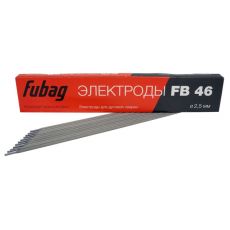 Электроды сварочные с рутилово-целлюлозным покрытием FUBAG FB 46 (2,5 мм; 0,9 кг)