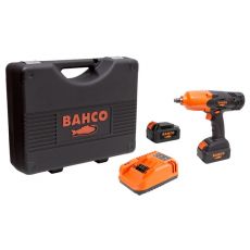 BAHCO BCL33IW1K1 Гайковерт ударный аккумуляторный, квадрат 1/2 дюйма, 590 Нм, 18 В, комплект