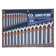 Набор ключей комбинированных 6-32 мм 26 предметов King Tony 1226MR