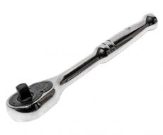 Ключ трещотка 1/4" 36 зубьев 128мм металлическая рукоятка JTC