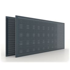 Инструментальная перфорированная панель для верстака Premium 1310 мм, серая, Ferrum 11.933-7016