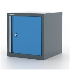 Тумба инструментальная металлическая Premium, серо-синяя, Ferrum 15.210-7016/5015