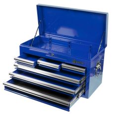 Ящик инструментальный, 6 выдвижных полок и отсек с крышкой, синий МАСТАК 511-06570B