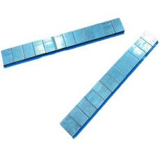 Самоклеющиеся стальные грузики 60 г (12x5 г) на синей ленте с кромкой (50 шт) Clipper 0096Fe