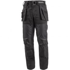 Рабочие штаны с карманами в виде кобуры, черные, HOEGERT Nekar, размер S HT5K356-S