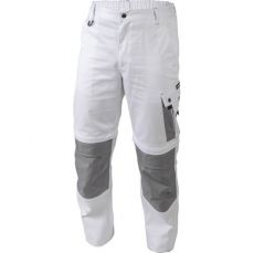 Рабочие штаны, белые, HOEGERT Salm, размер M HT5K363-M