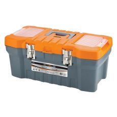 Ящик для инструментов пластиковый с металлическими замками 20", 510x260x220 мм, Stels 90712