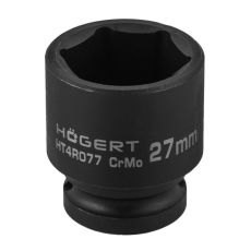 Головка торцевая ударная короткая 1/2”, 27 мм, HOEGERT HT4R077